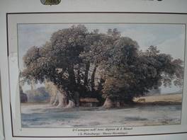 One hundred horses chestnut tree: a picture of the painting