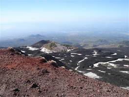 Silvesri Craters, on mt Etna: south