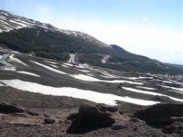 Silvesri Craters, on mt Etna: east