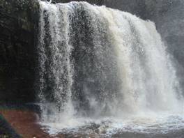 Waterfalls country, Brecon Beacons national park: Sgwd yr Eira