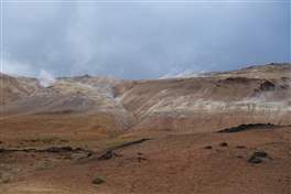 Hverarond geothermal area: the mountain Namafjall
