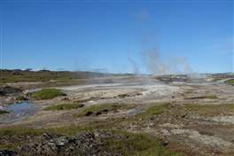 L'area geotermica di Hveravellir: Il panorama