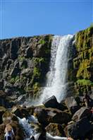 Thingvellir: Wasserfall von Oxararfoss