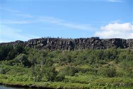 Thingvellir, nel circolo d'oro in Islanda: da lontano è ancora più impressionante