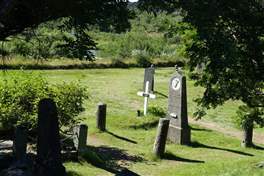 Thingvellir:  kleinen Friedhof
