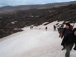 Grotta del Gelo, Mount Etna: which are more challenging to go through because of the snow