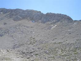 Corno Grande, Normal route on the Gran Sasso: ridges