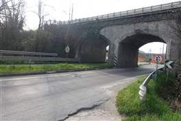 Cycleway from Cassano d'Adda to Lodi: a high traffic road