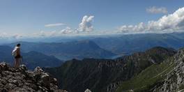 Der Guzzi-Weg auf den Gipfel des Grigna und die Brioschi-Hütte:  dieser Anblick