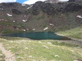 Malga Mare - Larcher hut - Careser dam: Marmotte lake