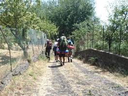 Mons Gibel - Guya Trekking 2011 - Prima tappa - Etna: discesa della Scalazza