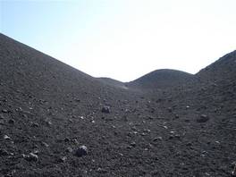 Aufstieg zu den obersten Kratern von 'Sapienza' Hütte: lassen den Pfad