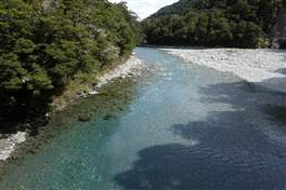 Le Blue Pools, in Nuova Zelanda: fiume Makarora