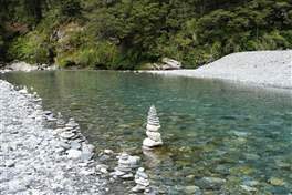 The Fantails Falls - New Zealand: the river