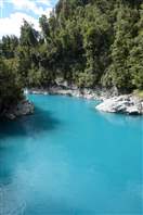 The Hokitika Gorges - New Zealand: in front of the most beautiful part of the gorges