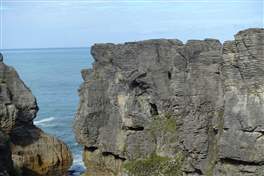 Le Pancake Rocks a Punakaiki: rocce perfettamente stratificate