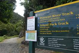 Punakaiki Pororari Loop - New Zealand: entre the route