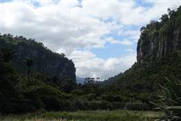 Punakaiki Pororari Loop - New Zealand: impressive valley