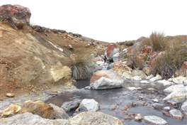 Tongariro Crossing: qualche torrente