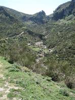 Catafurco waterfalls: landscape