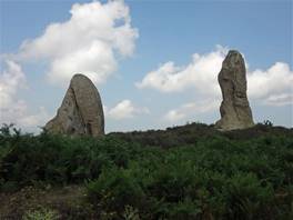 Argimusco megaliths, in Montalbano Elicona: Symbols of male and female fertility