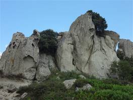 Argimusco megaliths, in Montalbano Elicona: look more rough