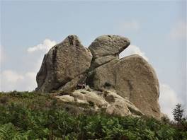 Argimusco megaliths, in Montalbano Elicona: The eagle