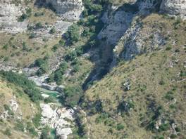 Cavagrande del cassibile, sentiero Scala Cruci: i laghetti secondari