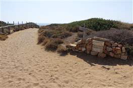 Calamosche beach: Indications to Vendicari beach