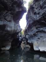 Le Gole della Cantera - Simeto - Etna: le gole, strette e profonde